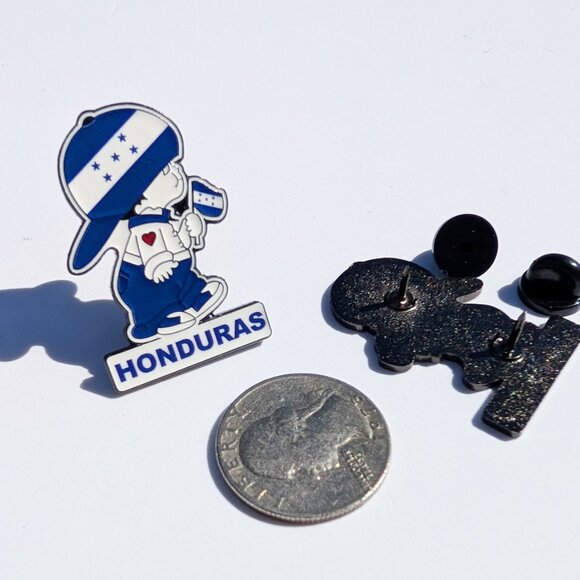 Pin Honduras Pin For Caps Clothing Enamel Badge Honduran Boy Pin Catracho Pin - Picture 3 of 5